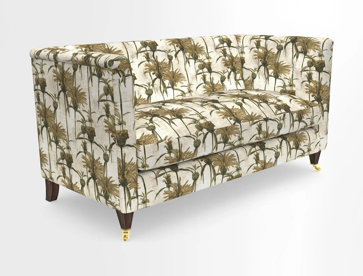 Holt Sofa in Cloth 22 Grand Teton Jade Seat in Cloth 22 Cedar Breaks Jade