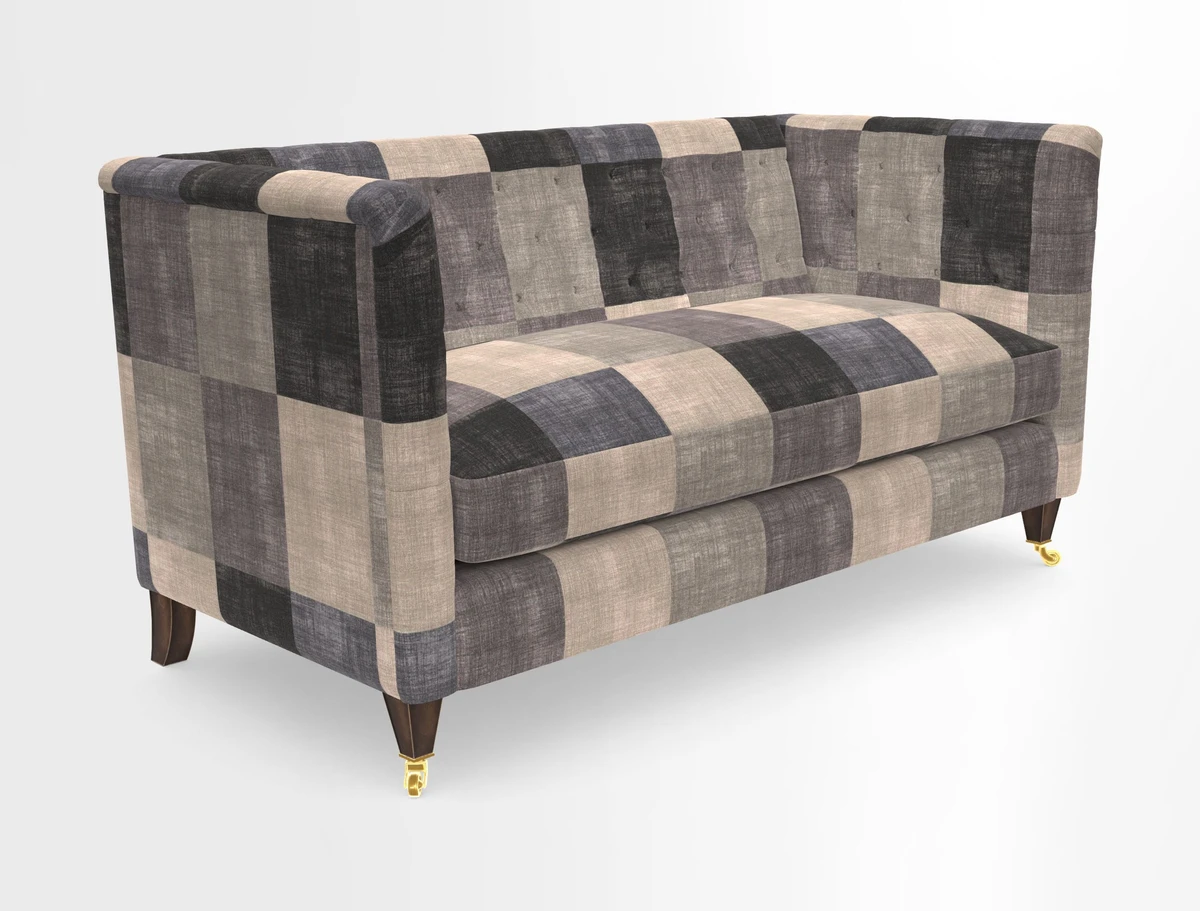 Holt Sofa in Cloth 22 Grand Teton Jade Seat in Cloth 22 Cedar Breaks Jade