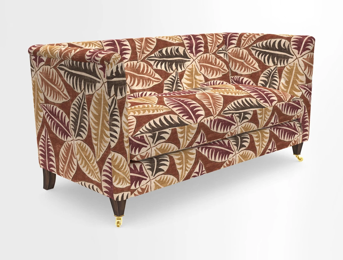 Holt Sofa in Cloth 22 Grand Teton Jade Seat in Cloth 22 Cedar Breaks Jade