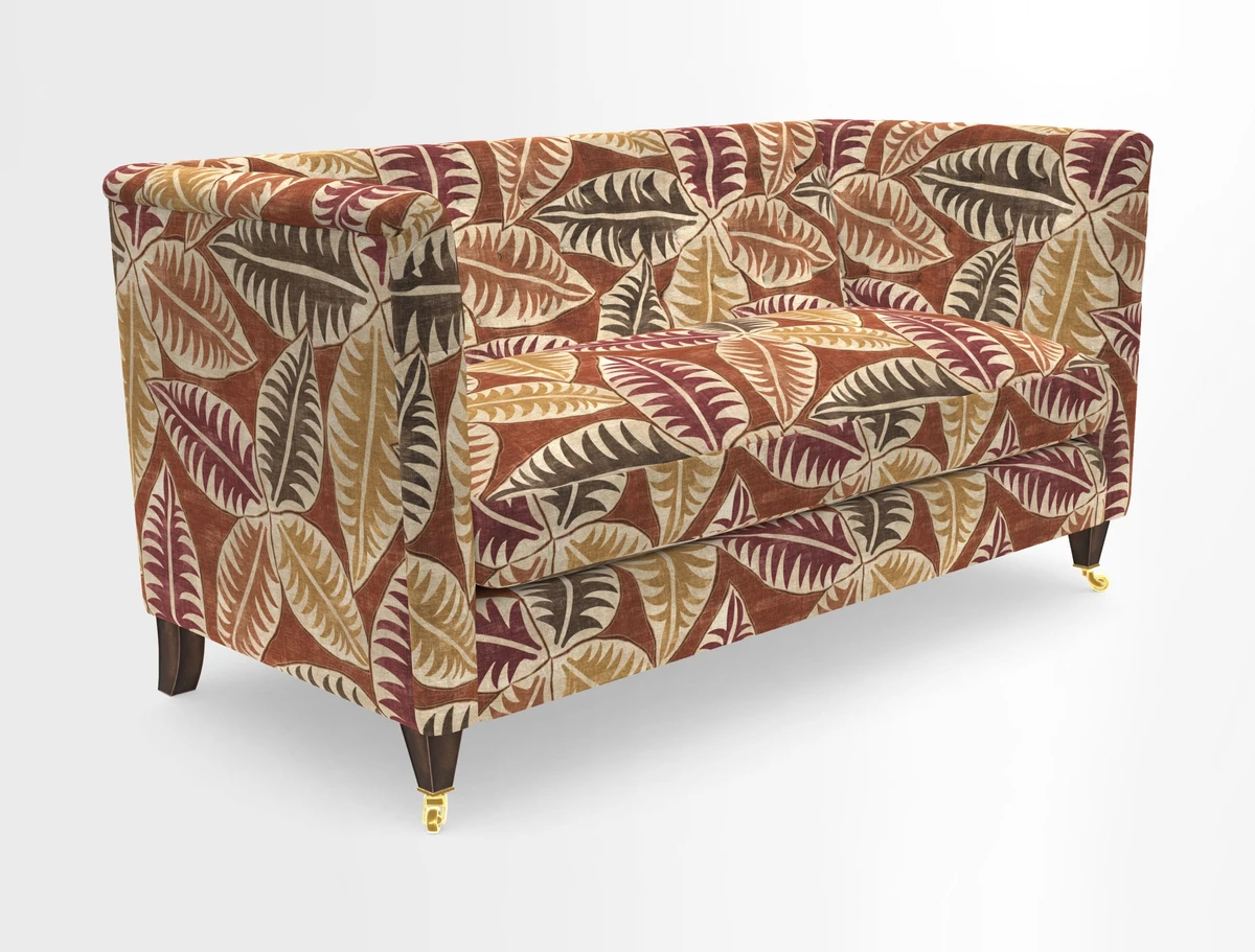 Holt Sofa in Cloth 22 Grand Teton Jade Seat in Cloth 22 Cedar Breaks Jade