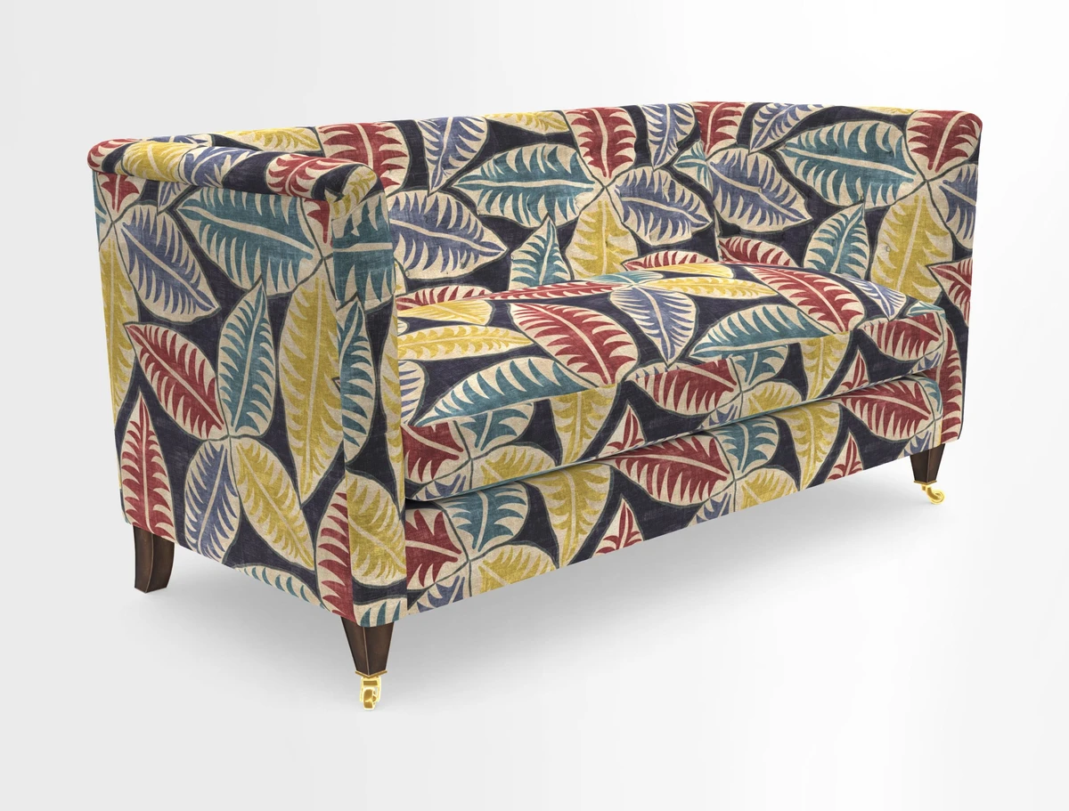 Holt Sofa in Cloth 22 Grand Teton Jade Seat in Cloth 22 Cedar Breaks Jade