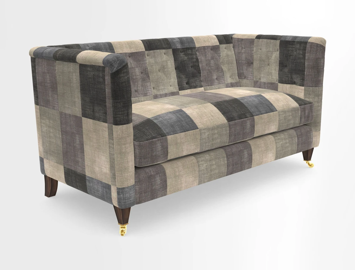 Holt Sofa in Cloth 22 Grand Teton Jade Seat in Cloth 22 Cedar Breaks Jade