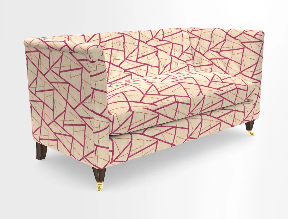 Holt Sofa in Cloth 22 Grand Teton Jade Seat in Cloth 22 Cedar Breaks Jade