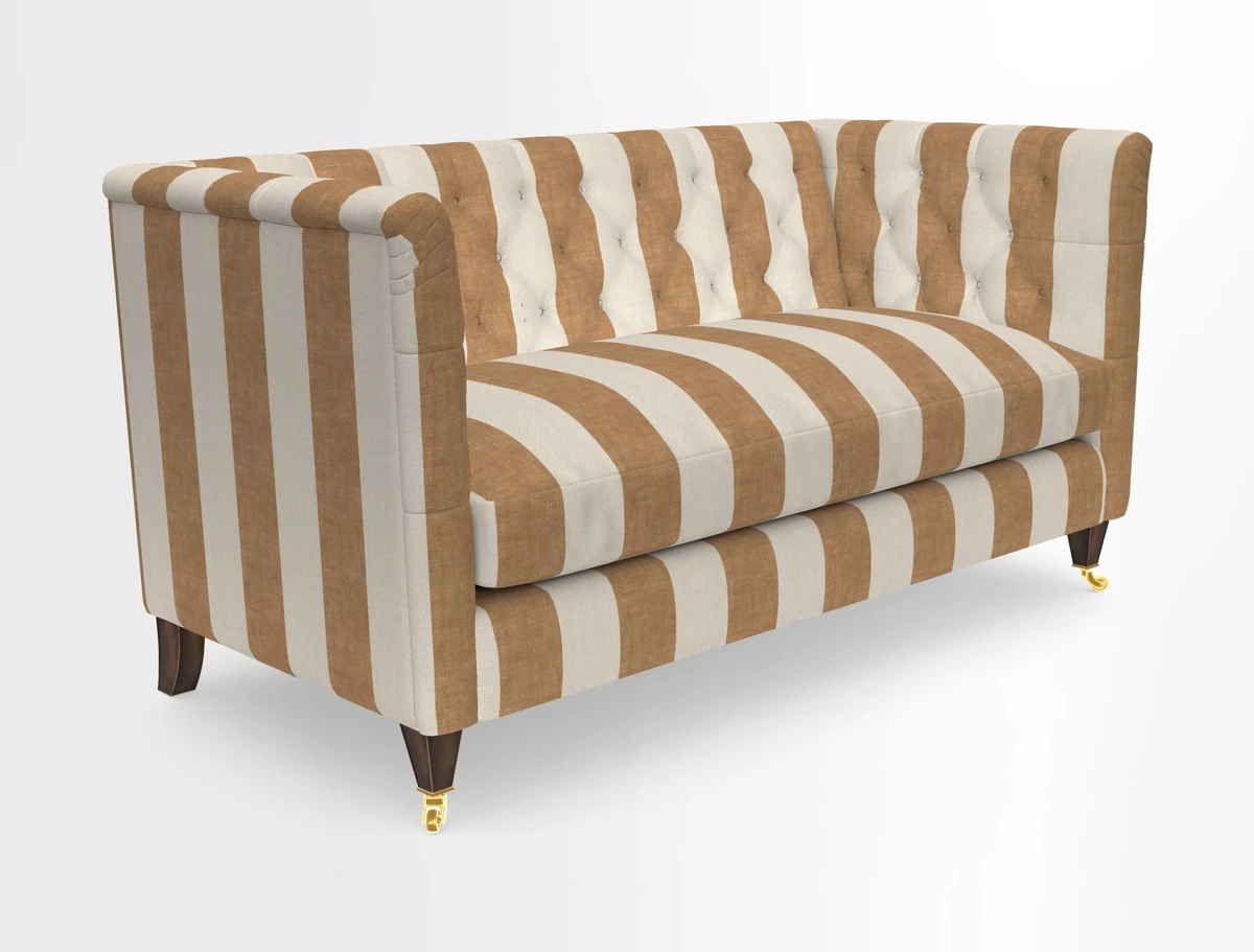 Holt Sofa in Cloth 22 Grand Teton Jade Seat in Cloth 22 Cedar Breaks Jade