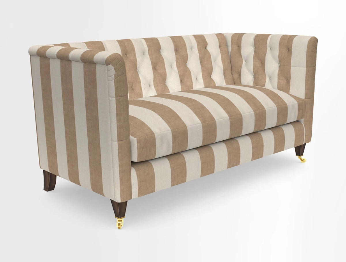 Holt Sofa in Cloth 22 Grand Teton Jade Seat in Cloth 22 Cedar Breaks Jade