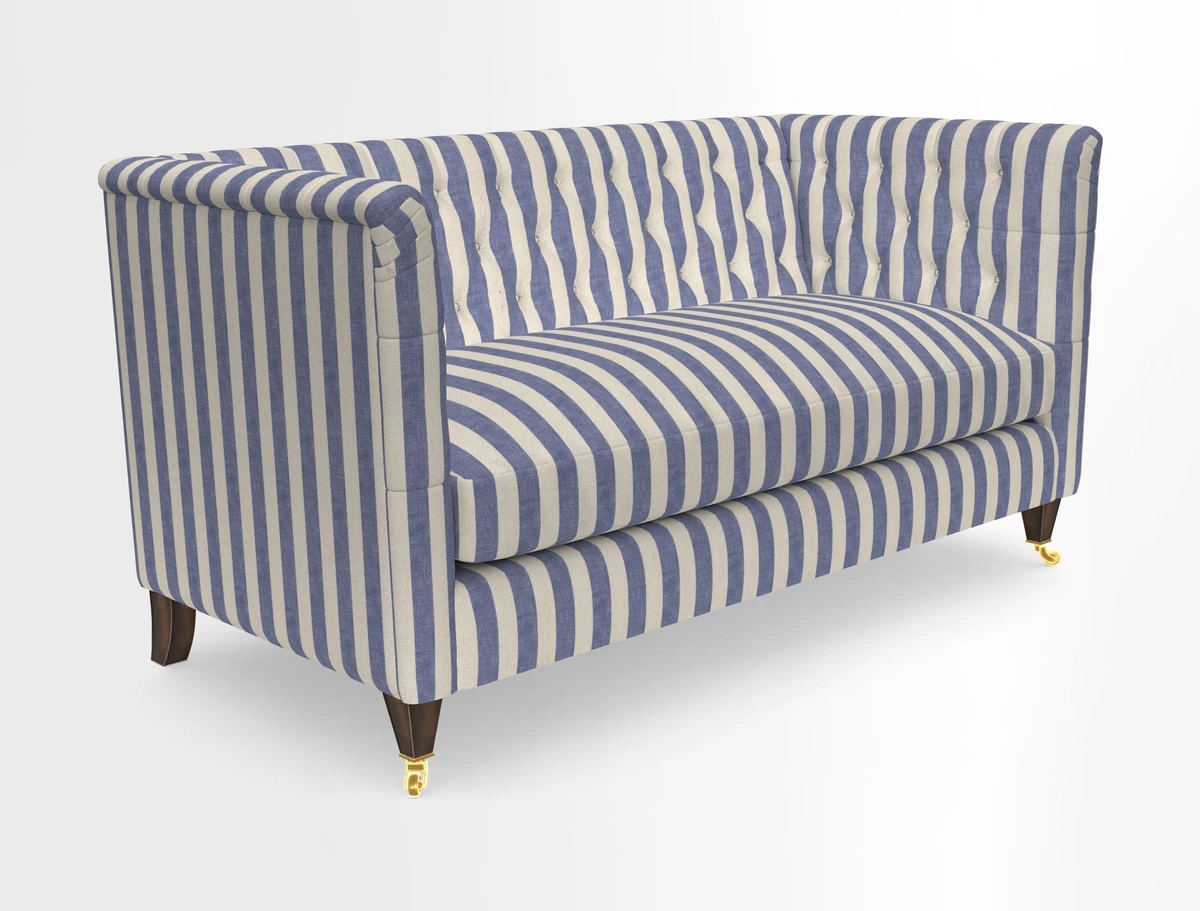 Holt Sofa in Cloth 22 Grand Teton Jade Seat in Cloth 22 Cedar Breaks Jade