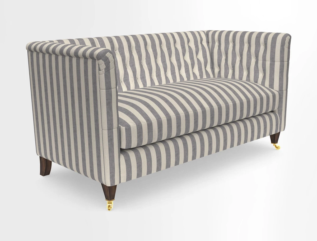 Holt Sofa in Cloth 22 Grand Teton Jade Seat in Cloth 22 Cedar Breaks Jade