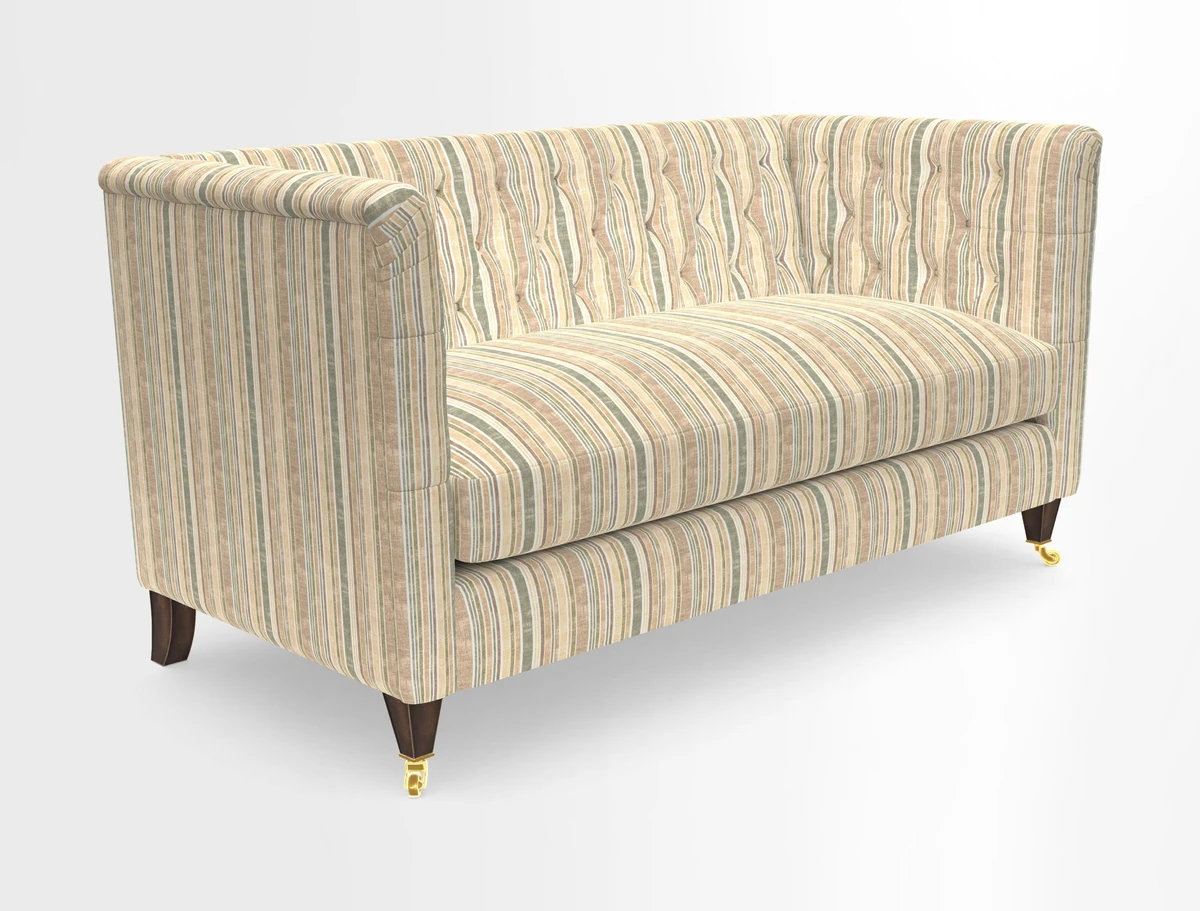 Holt Sofa in Cloth 22 Grand Teton Jade Seat in Cloth 22 Cedar Breaks Jade