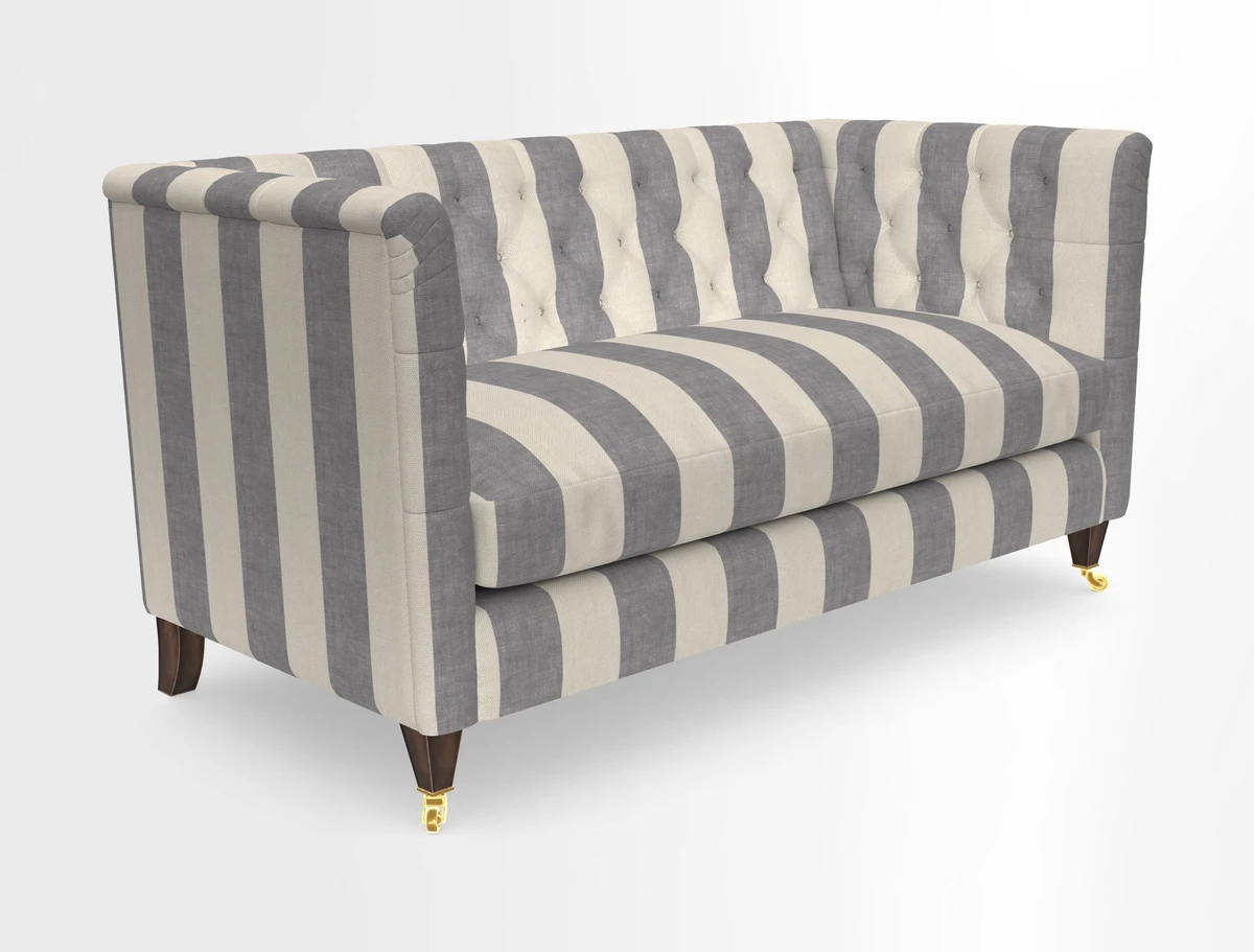 Holt Sofa in Cloth 22 Grand Teton Jade Seat in Cloth 22 Cedar Breaks Jade