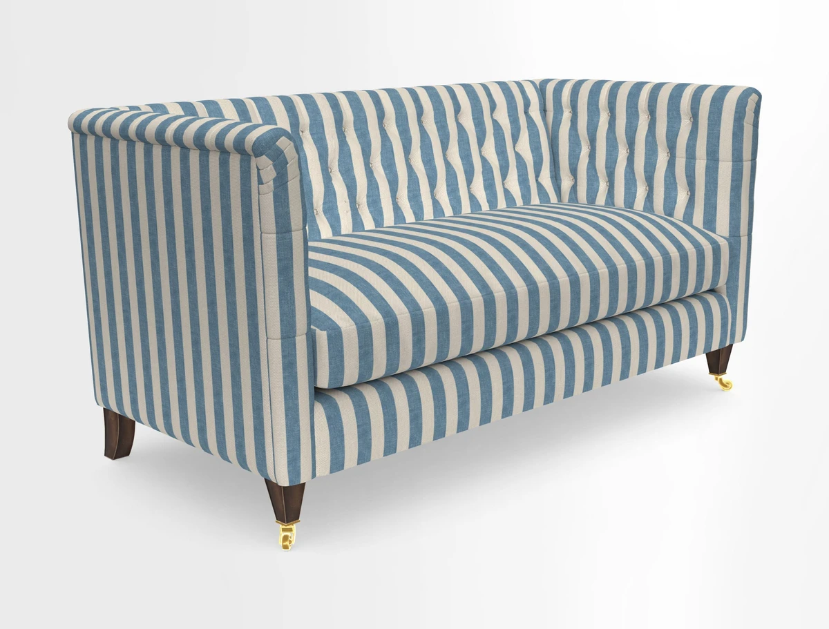 Holt Sofa in Cloth 22 Grand Teton Jade Seat in Cloth 22 Cedar Breaks Jade