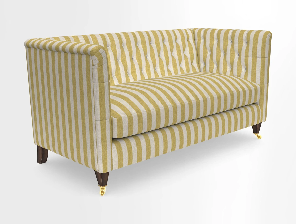 Holt Sofa in Cloth 22 Grand Teton Jade Seat in Cloth 22 Cedar Breaks Jade