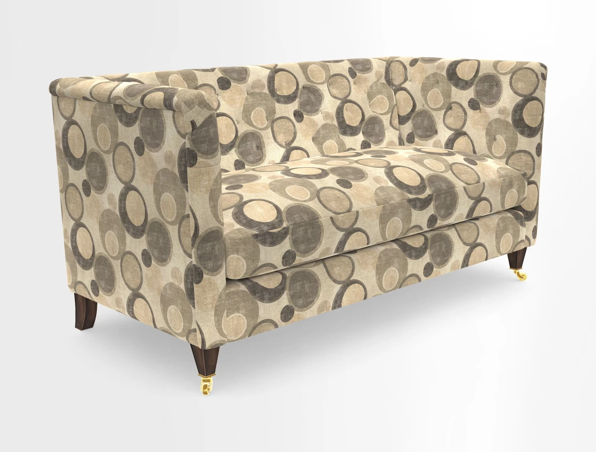 Holt Sofa in Cloth 22 Grand Teton Jade Seat in Cloth 22 Cedar Breaks Jade
