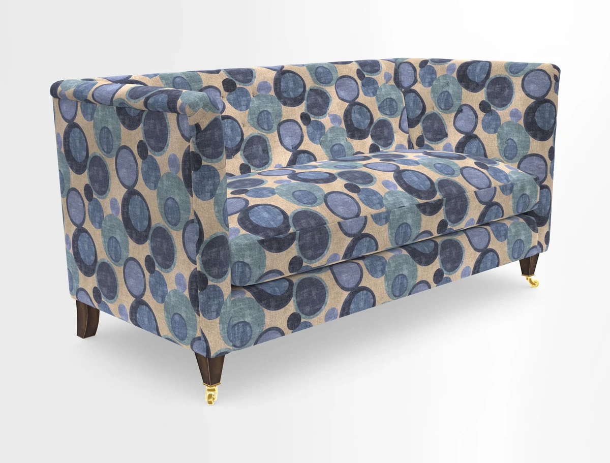 Holt Sofa in Cloth 22 Grand Teton Jade Seat in Cloth 22 Cedar Breaks Jade