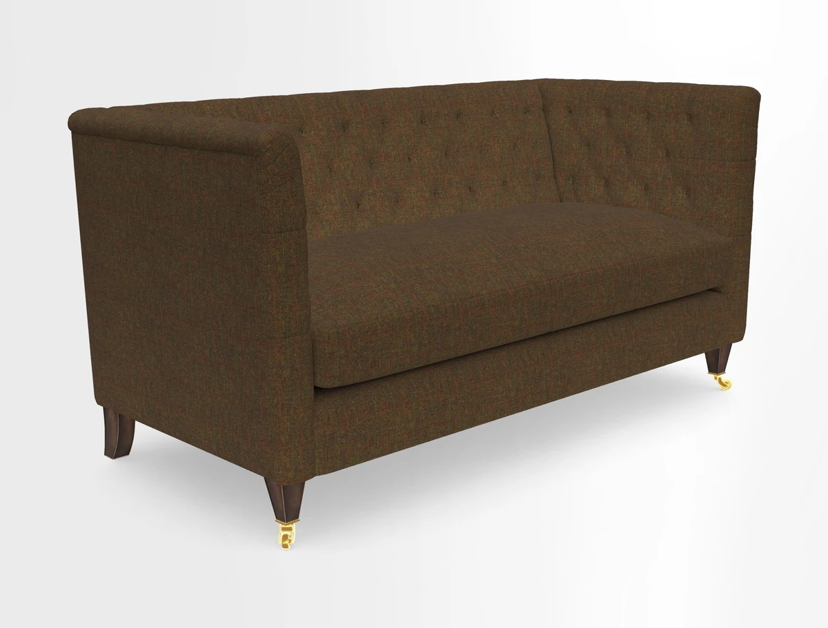 Holt Sofa in Cloth 22 Grand Teton Jade Seat in Cloth 22 Cedar Breaks Jade