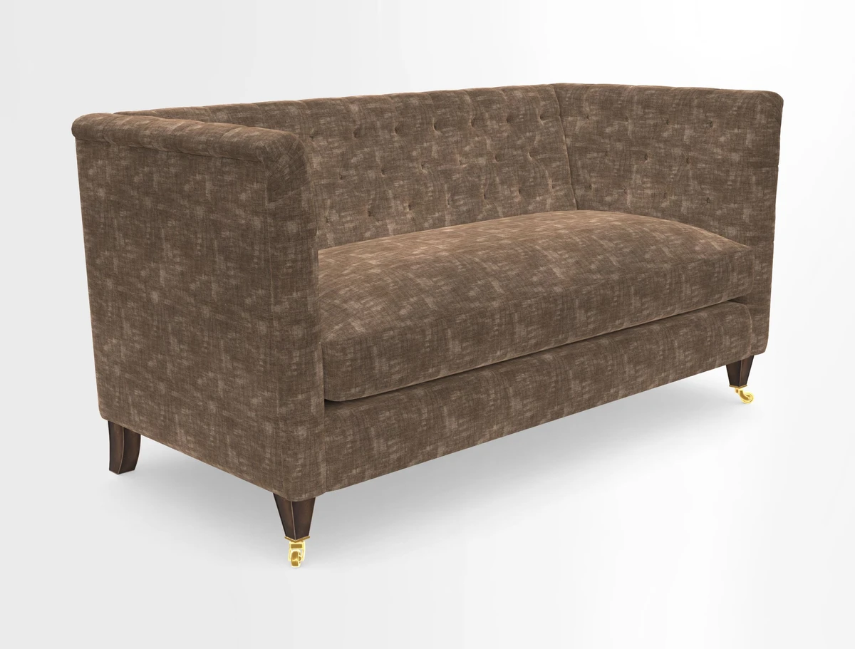 Holt Sofa in Cloth 22 Grand Teton Jade Seat in Cloth 22 Cedar Breaks Jade