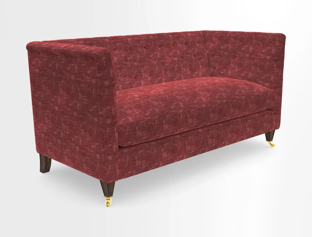 Holt Sofa in Cloth 22 Grand Teton Jade Seat in Cloth 22 Cedar Breaks Jade