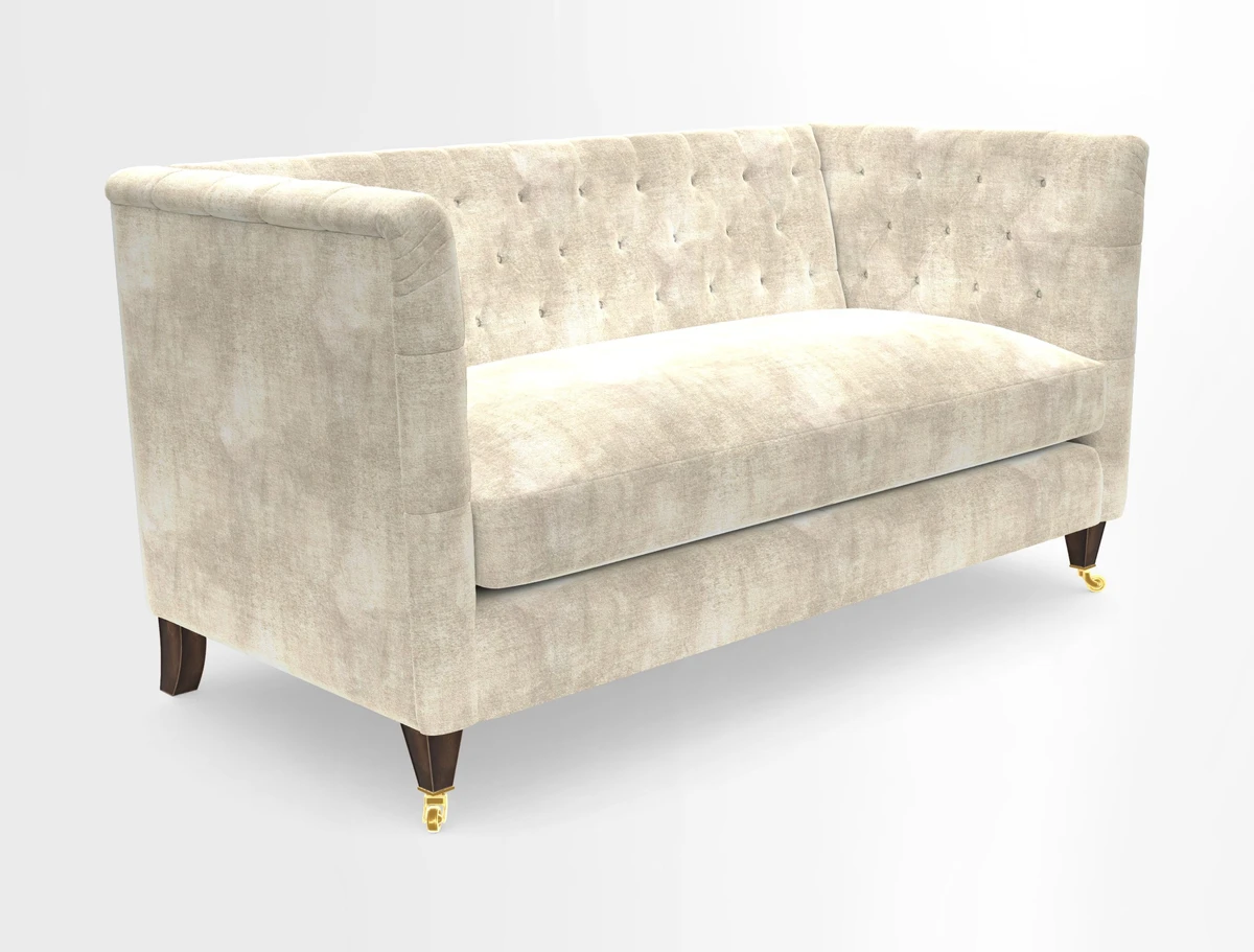 Holt Sofa in Cloth 22 Grand Teton Jade Seat in Cloth 22 Cedar Breaks Jade