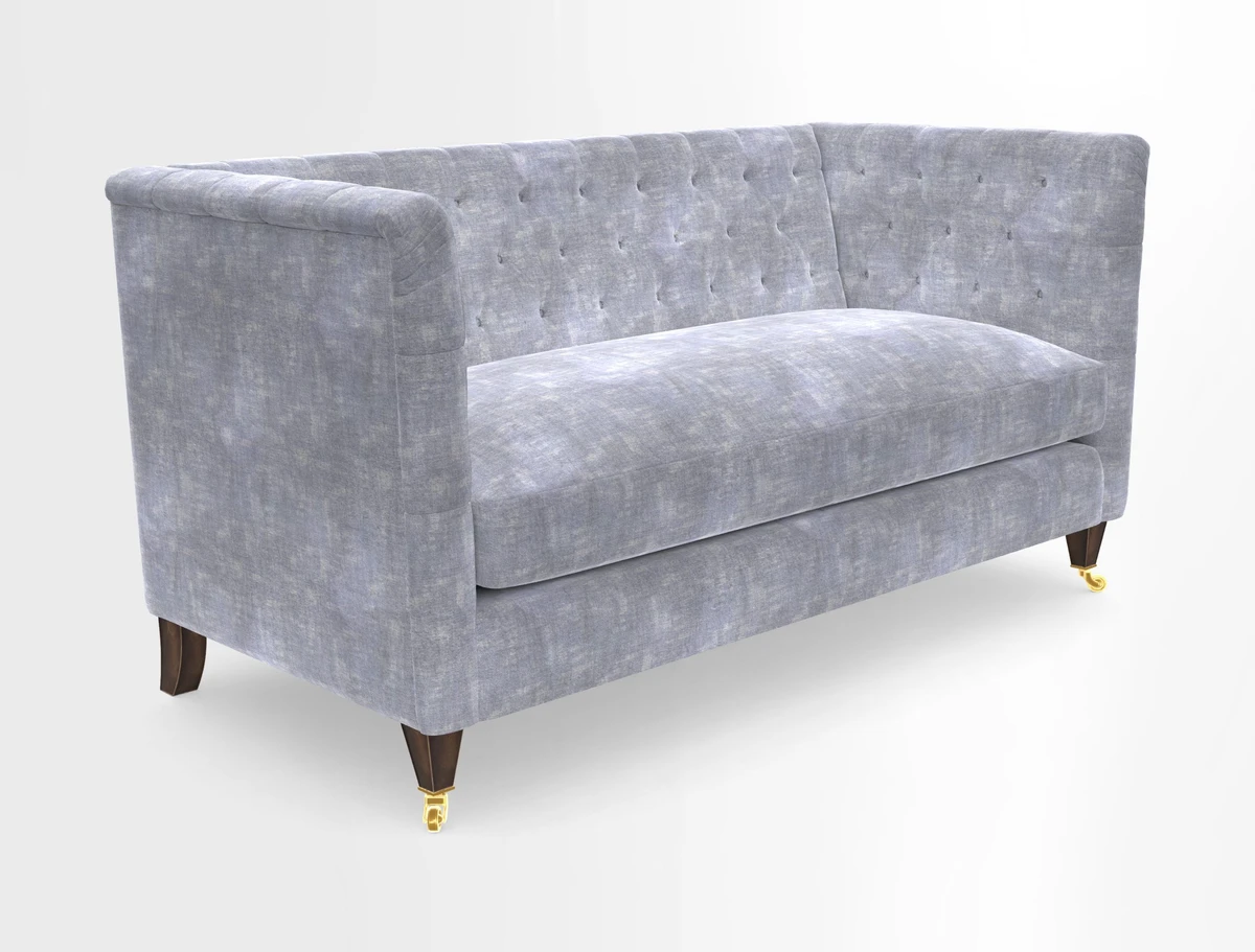 Holt Sofa in Cloth 22 Grand Teton Jade Seat in Cloth 22 Cedar Breaks Jade