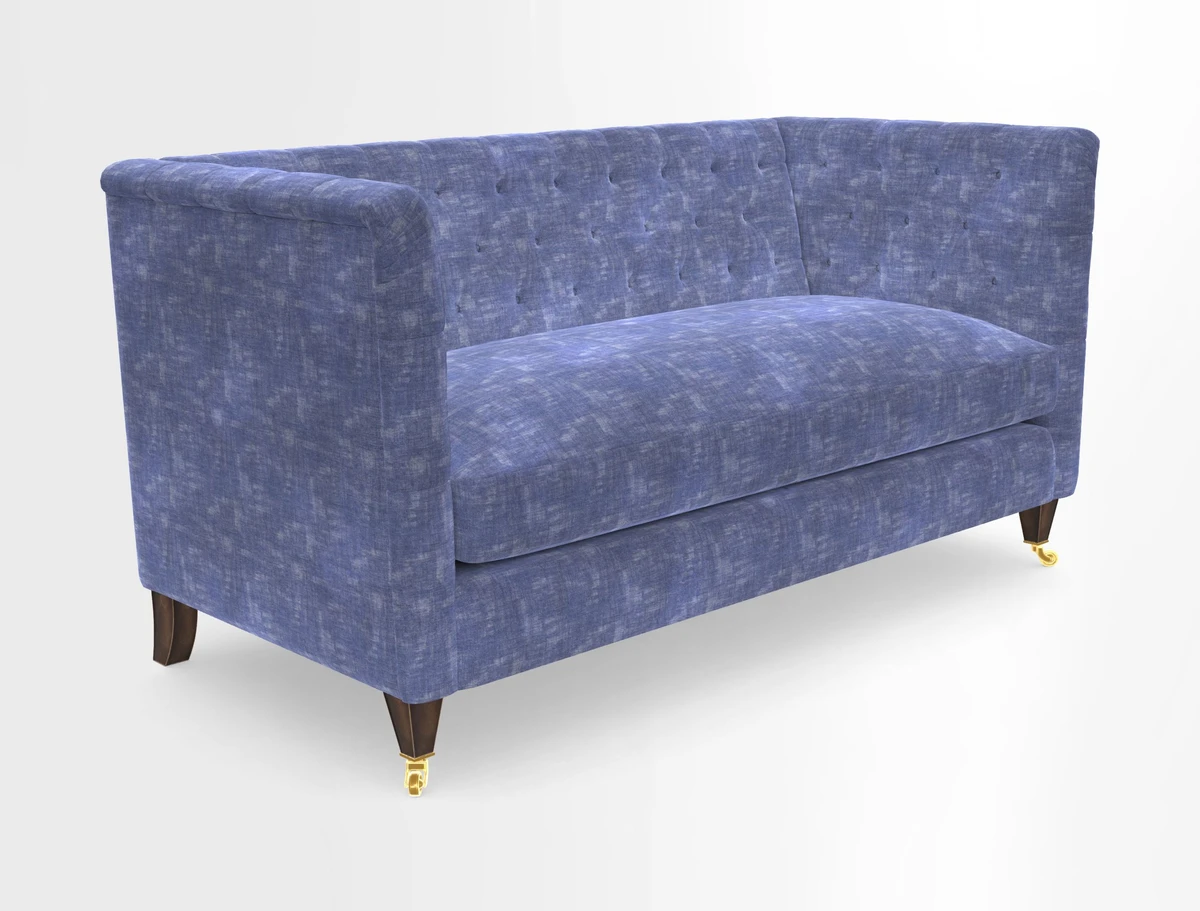 Holt Sofa in Cloth 22 Grand Teton Jade Seat in Cloth 22 Cedar Breaks Jade