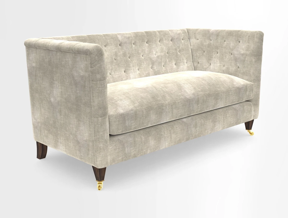 Holt Sofa in Cloth 22 Grand Teton Jade Seat in Cloth 22 Cedar Breaks Jade