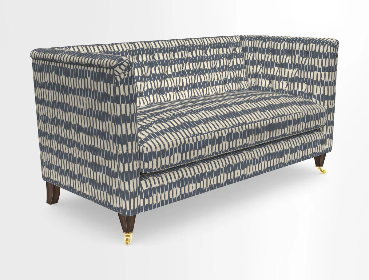 Holt Sofa in Cloth 22 Grand Teton Jade Seat in Cloth 22 Cedar Breaks Jade