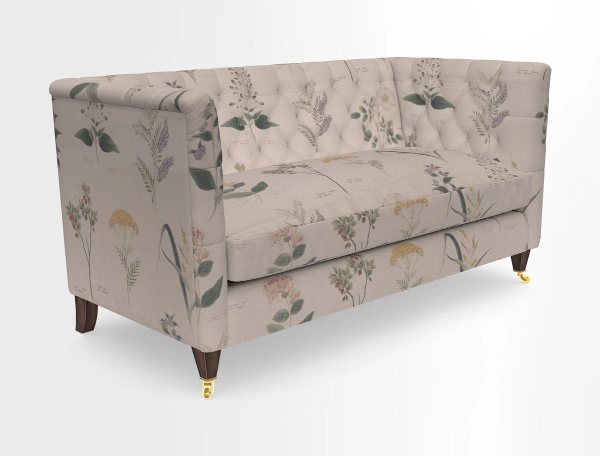Holt Sofa in Cloth 22 Grand Teton Jade Seat in Cloth 22 Cedar Breaks Jade