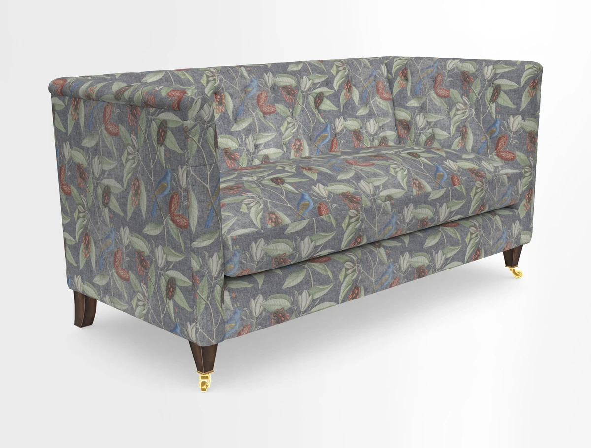 Holt Sofa in Cloth 22 Grand Teton Jade Seat in Cloth 22 Cedar Breaks Jade