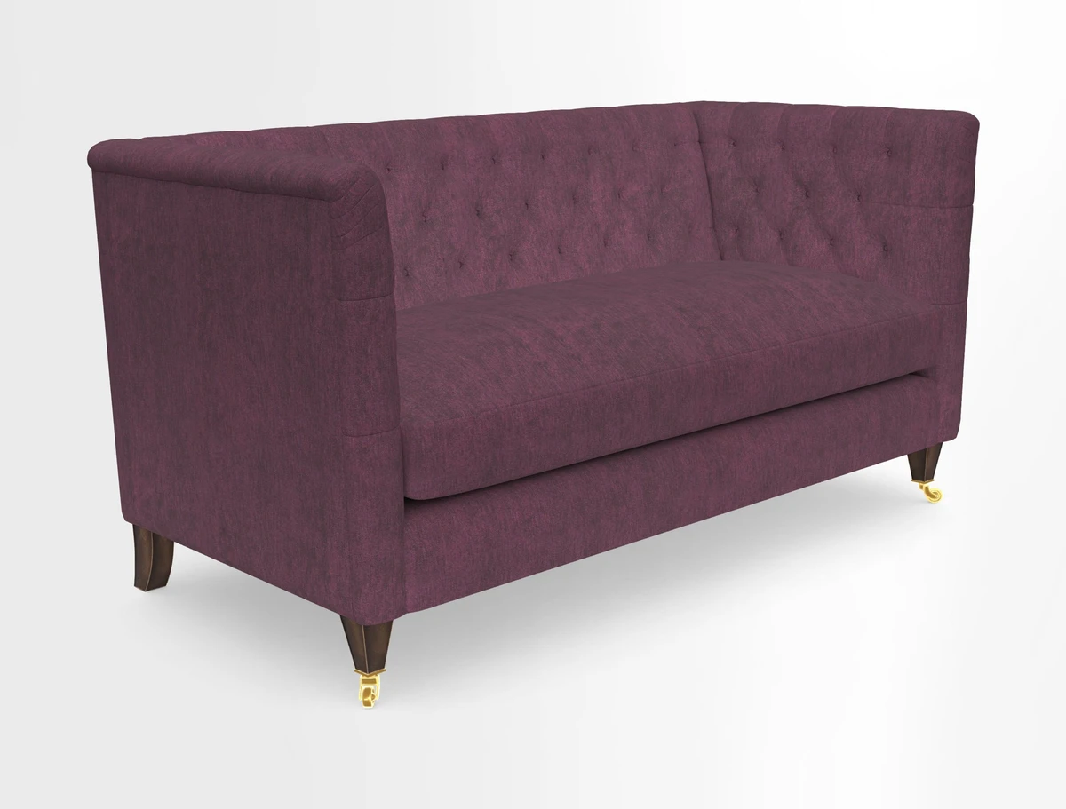 Holt Sofa in Cloth 22 Grand Teton Jade Seat in Cloth 22 Cedar Breaks Jade