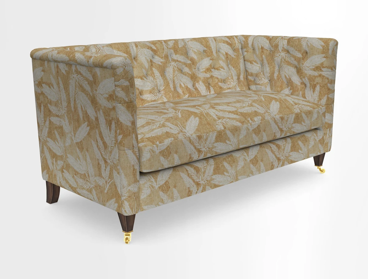 Holt Sofa in Cloth 22 Grand Teton Jade Seat in Cloth 22 Cedar Breaks Jade