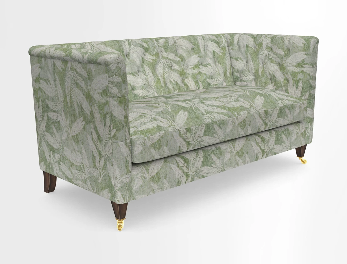 Holt Sofa in Cloth 22 Grand Teton Jade Seat in Cloth 22 Cedar Breaks Jade