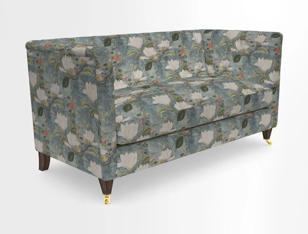 Holt Sofa in Cloth 22 Grand Teton Jade Seat in Cloth 22 Cedar Breaks Jade