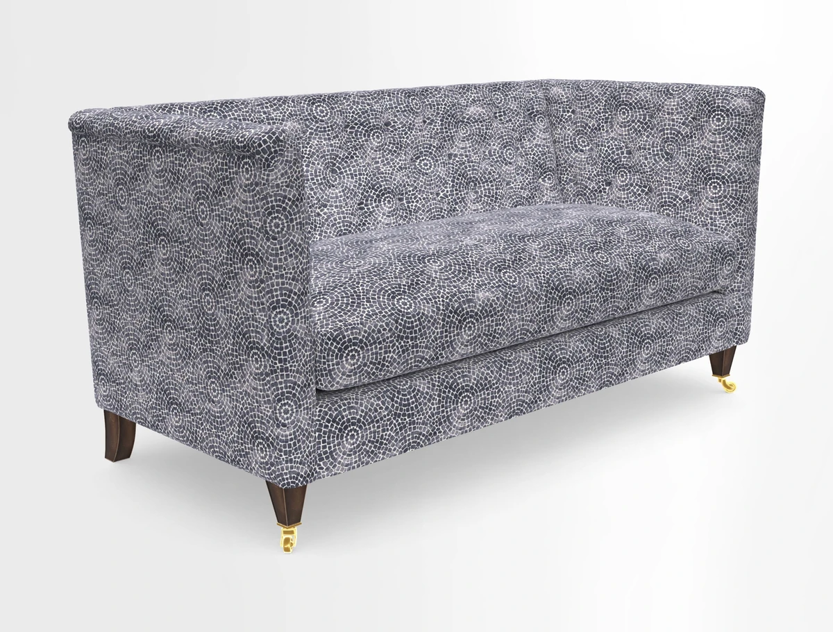 Holt Sofa in Cloth 22 Grand Teton Jade Seat in Cloth 22 Cedar Breaks Jade