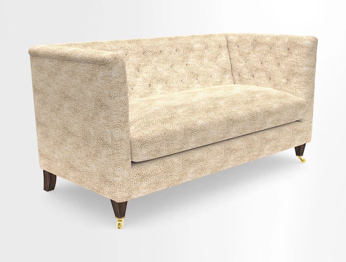 Holt Sofa in Cloth 22 Grand Teton Jade Seat in Cloth 22 Cedar Breaks Jade