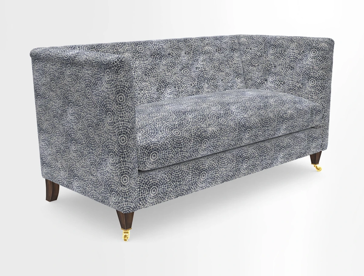 Holt Sofa in Cloth 22 Grand Teton Jade Seat in Cloth 22 Cedar Breaks Jade