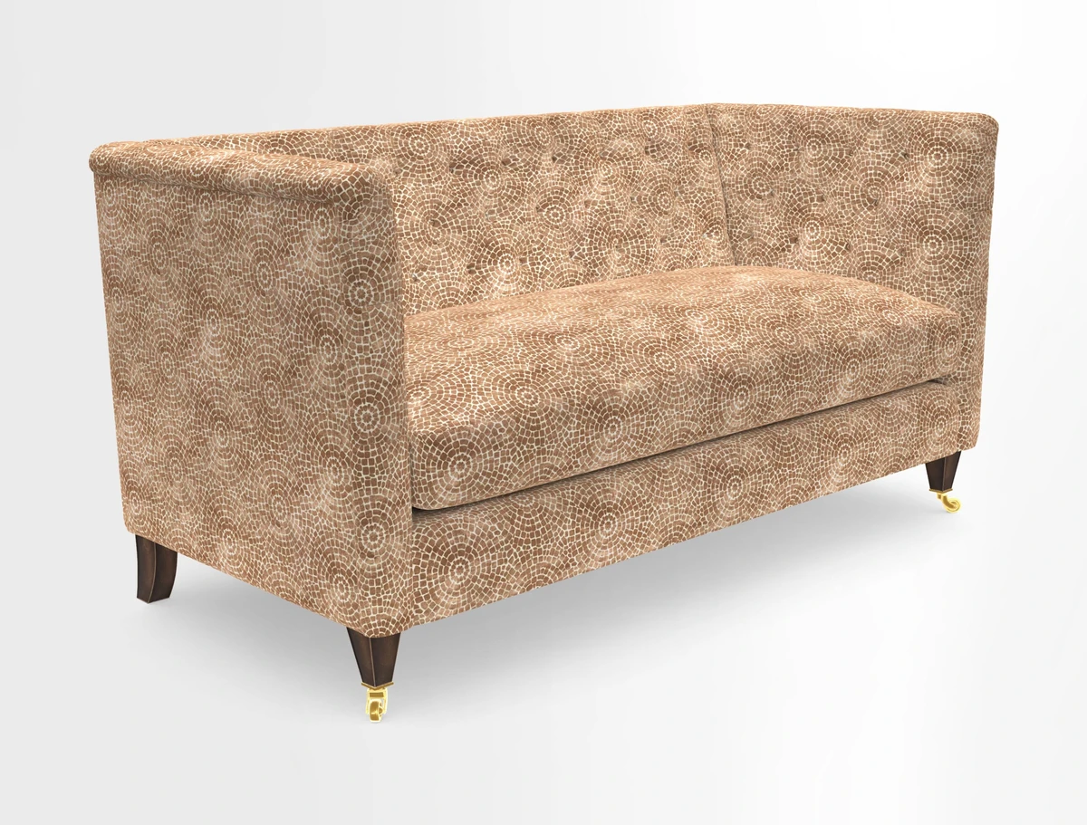 Holt Sofa in Cloth 22 Grand Teton Jade Seat in Cloth 22 Cedar Breaks Jade