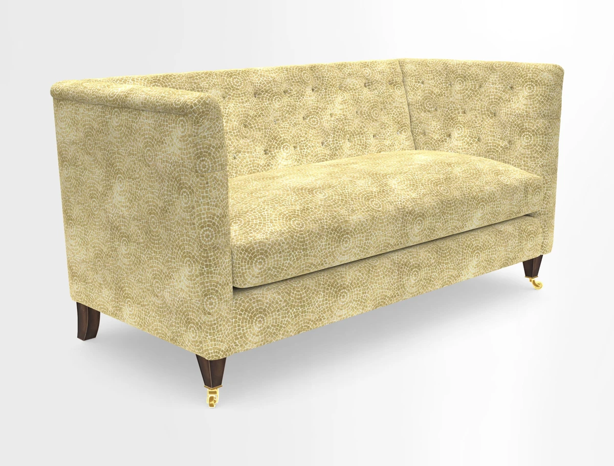 Holt Sofa in Cloth 22 Grand Teton Jade Seat in Cloth 22 Cedar Breaks Jade