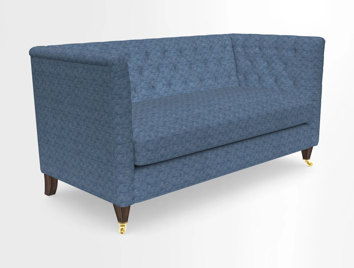 Holt Sofa in Cloth 22 Grand Teton Jade Seat in Cloth 22 Cedar Breaks Jade