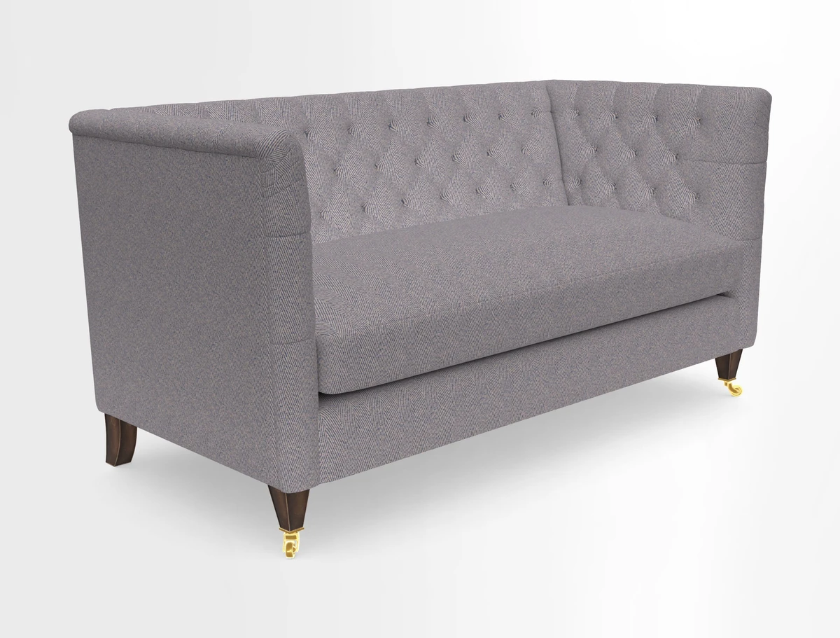 Holt Sofa in Cloth 22 Grand Teton Jade Seat in Cloth 22 Cedar Breaks Jade