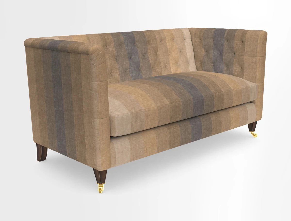 Holt Sofa in Cloth 22 Grand Teton Jade Seat in Cloth 22 Cedar Breaks Jade