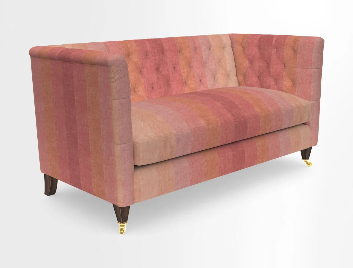 Holt Sofa in Cloth 22 Grand Teton Jade Seat in Cloth 22 Cedar Breaks Jade