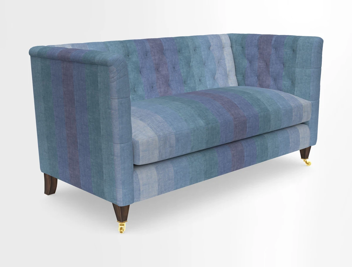 Holt Sofa in Cloth 22 Grand Teton Jade Seat in Cloth 22 Cedar Breaks Jade