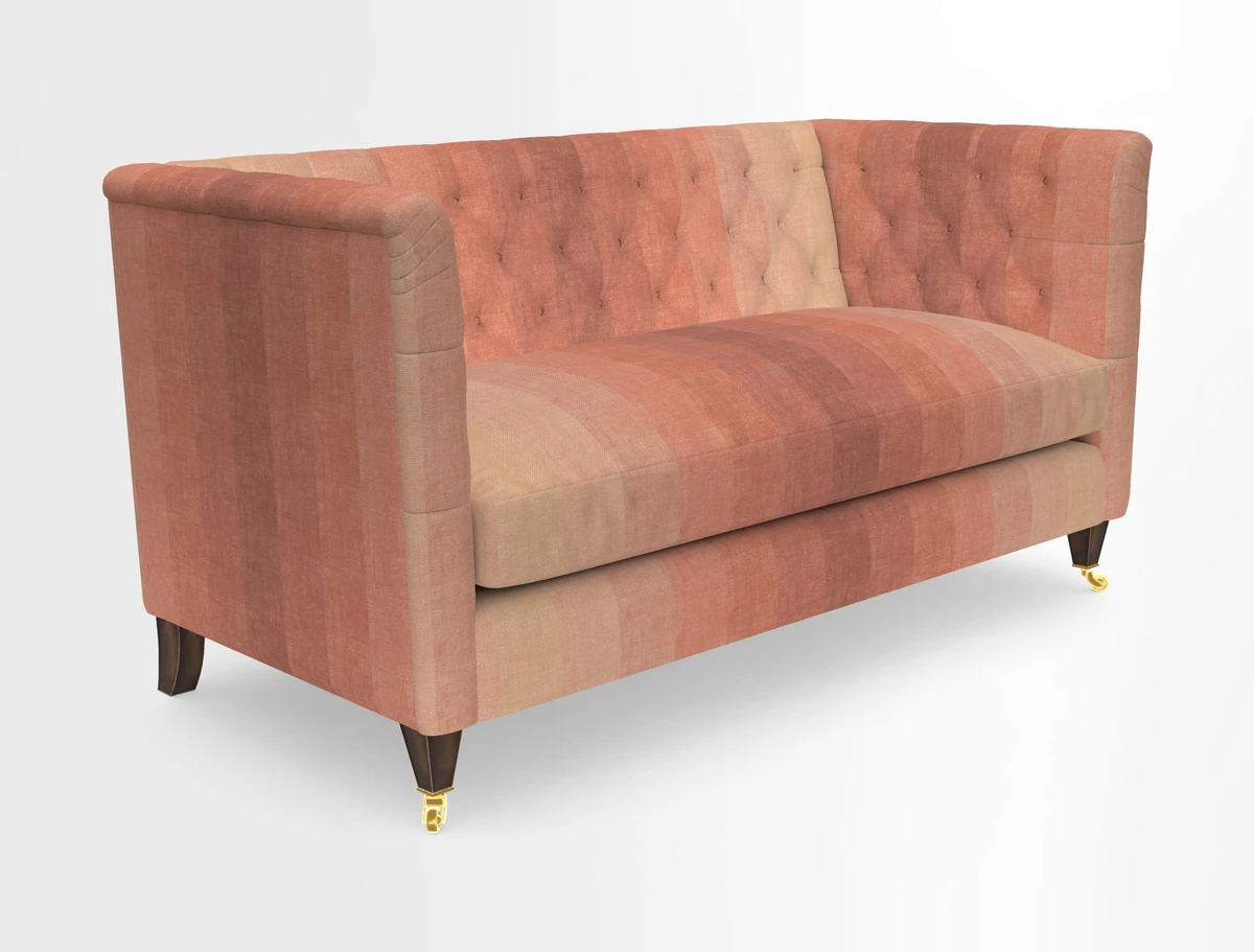 Holt Sofa in Cloth 22 Grand Teton Jade Seat in Cloth 22 Cedar Breaks Jade