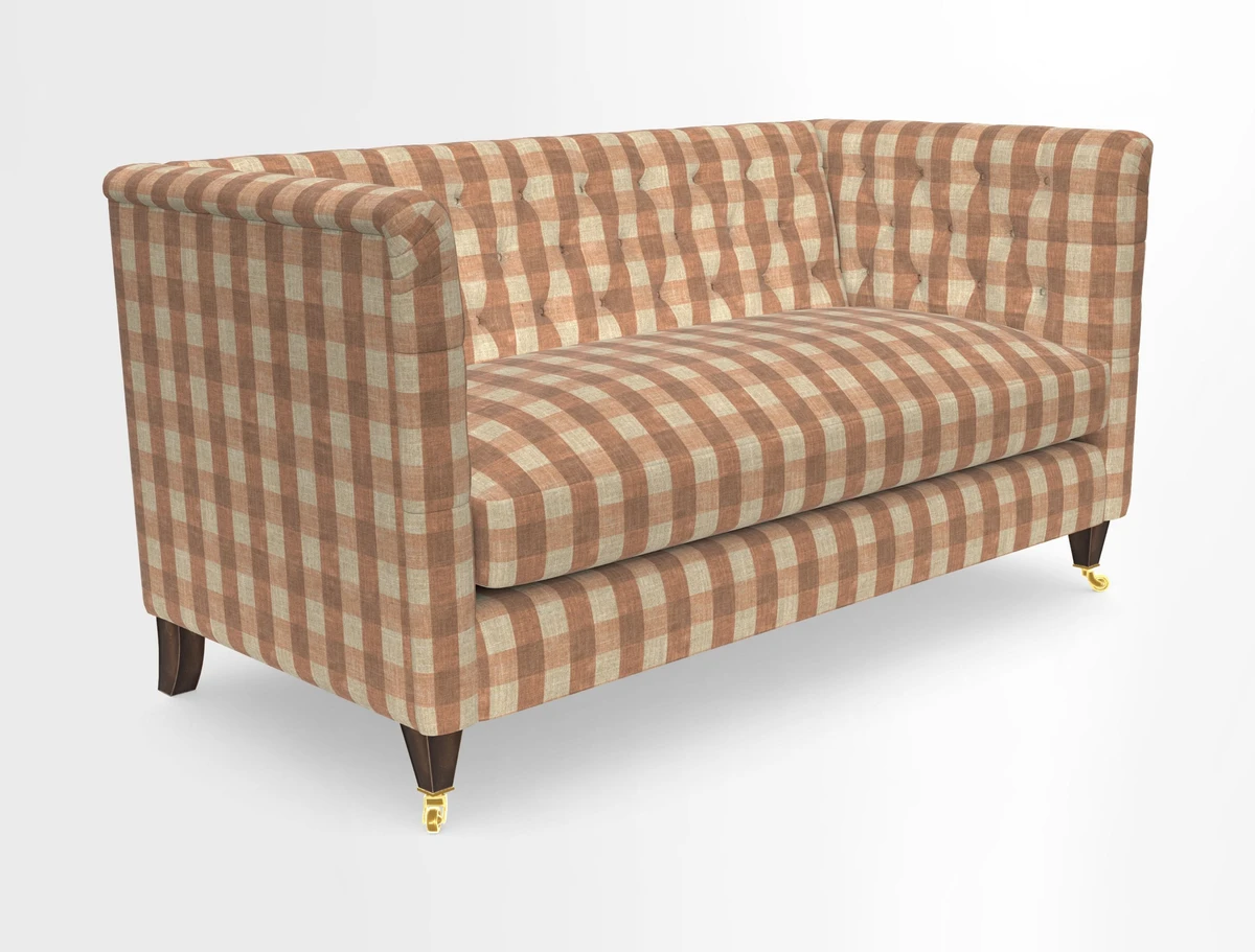 Holt Sofa in Cloth 22 Grand Teton Jade Seat in Cloth 22 Cedar Breaks Jade