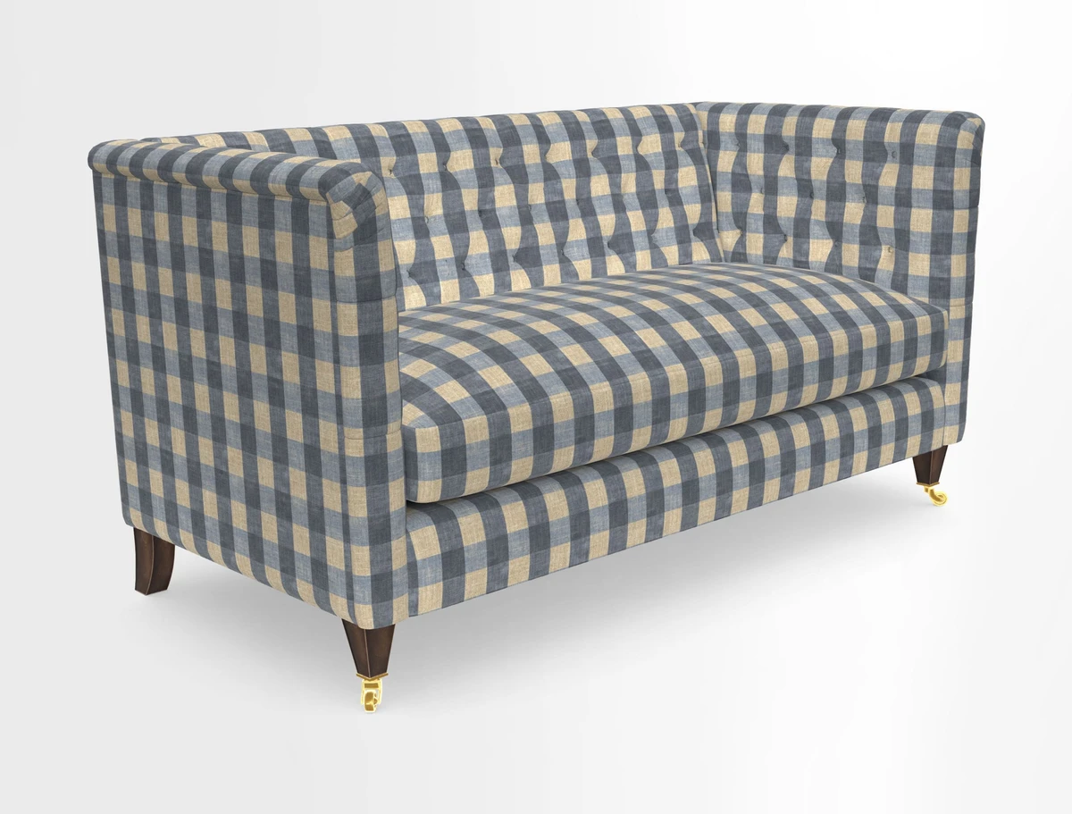 Holt Sofa in Cloth 22 Grand Teton Jade Seat in Cloth 22 Cedar Breaks Jade