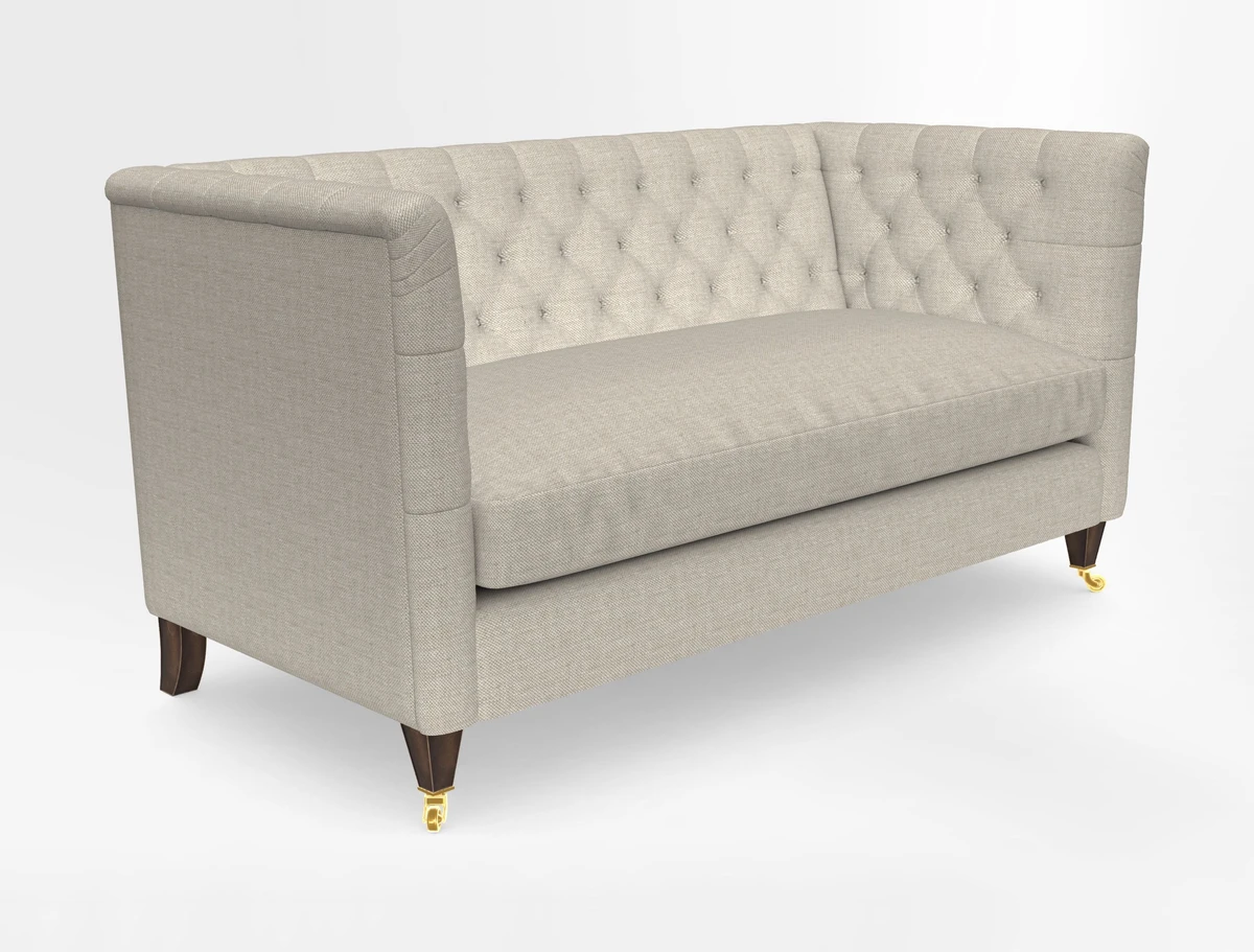 Holt Sofa in Cloth 22 Grand Teton Jade Seat in Cloth 22 Cedar Breaks Jade