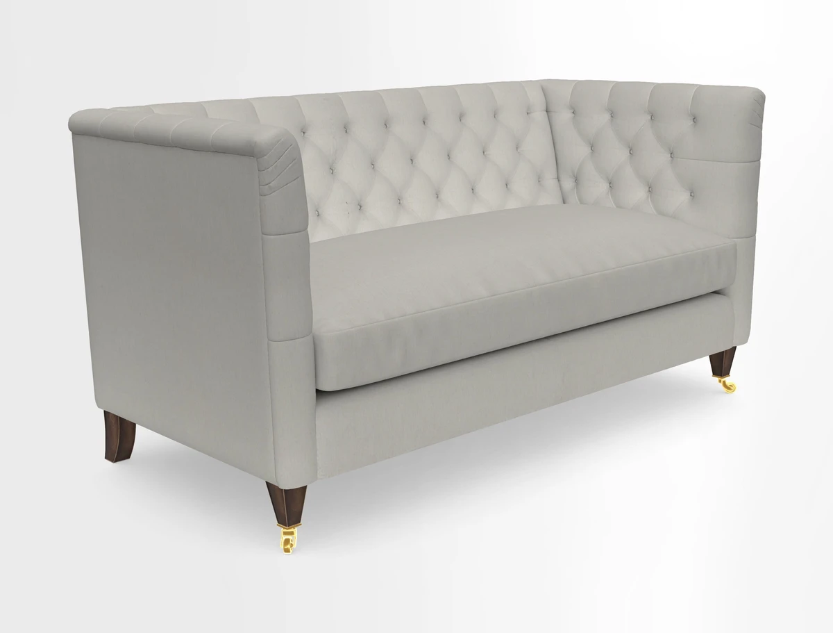 Holt Sofa in Cloth 22 Grand Teton Jade Seat in Cloth 22 Cedar Breaks Jade