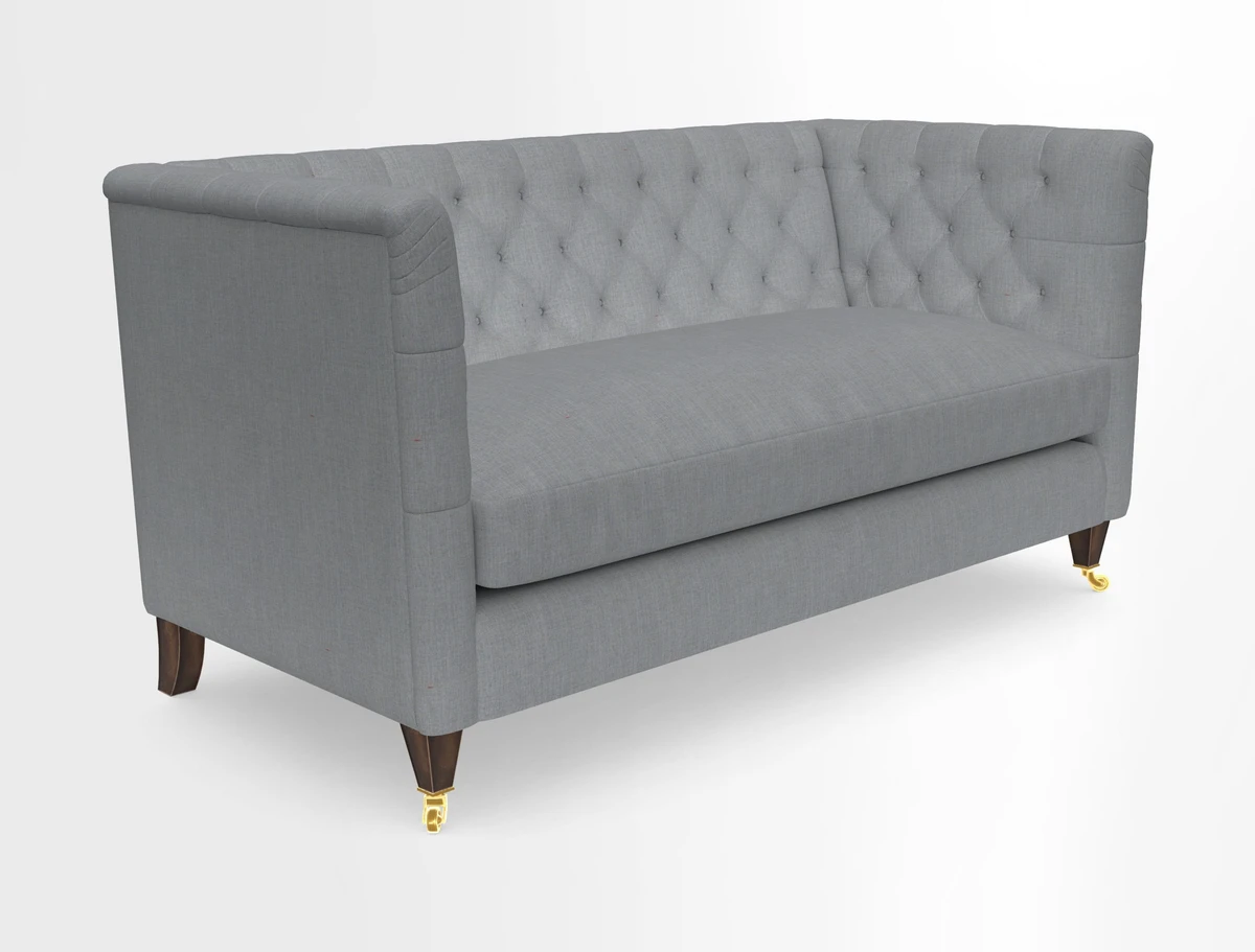 Holt Sofa in Cloth 22 Grand Teton Jade Seat in Cloth 22 Cedar Breaks Jade