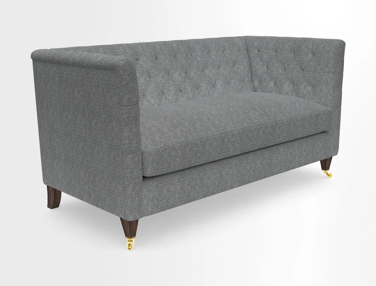 Holt Sofa in Cloth 22 Grand Teton Jade Seat in Cloth 22 Cedar Breaks Jade