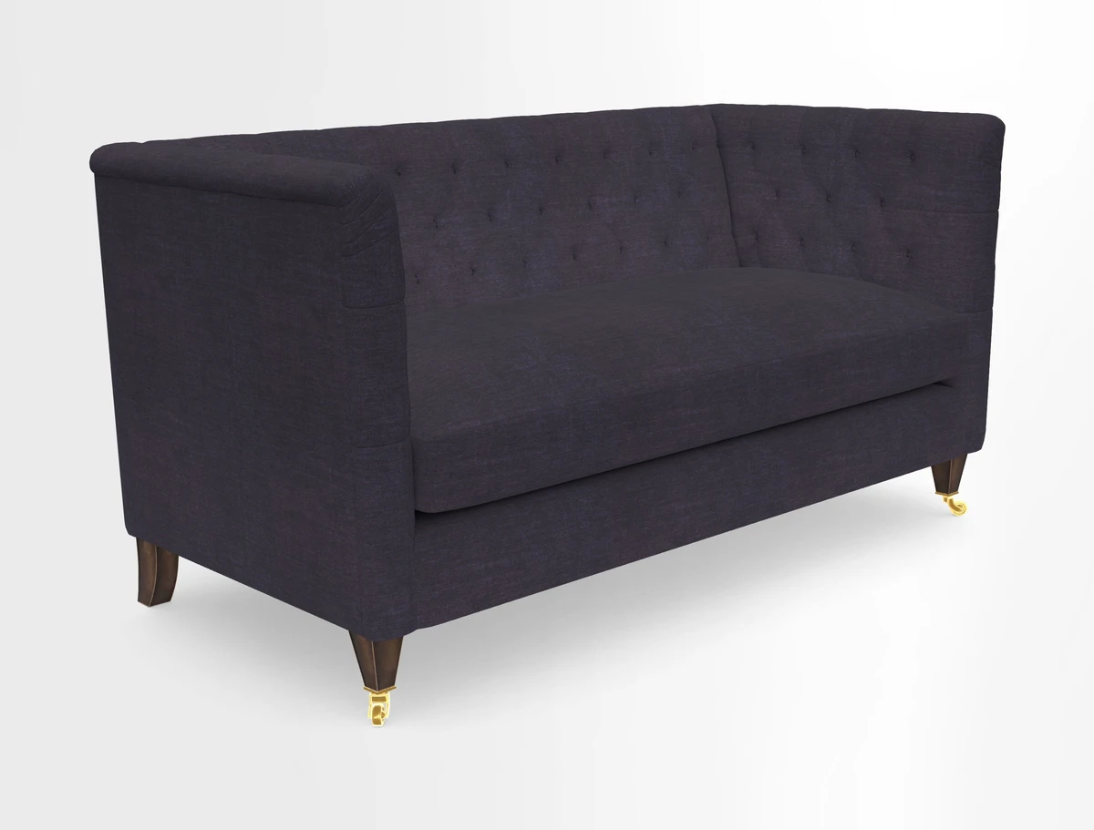 Holt Sofa in Cloth 22 Grand Teton Jade Seat in Cloth 22 Cedar Breaks Jade