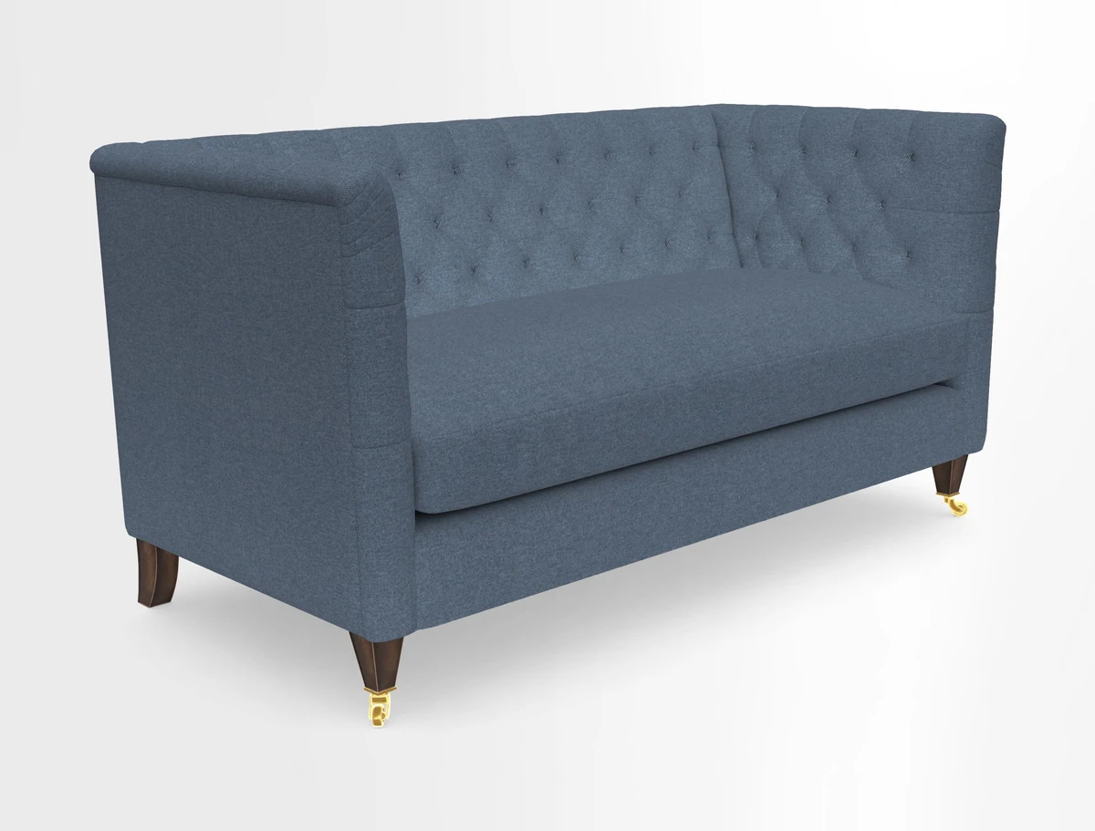 Holt Sofa in Cloth 22 Grand Teton Jade Seat in Cloth 22 Cedar Breaks Jade
